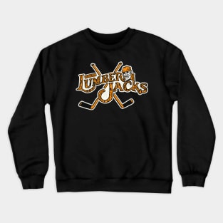 Defunct Muskegon Lumberjacks Hockey Team Crewneck Sweatshirt